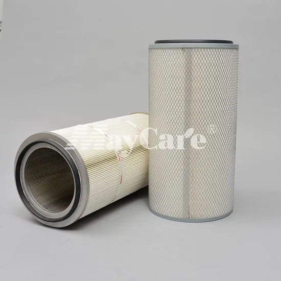 Industrial High Filtration Efficiency Polyester Dust Filter Cartridge with Inner Metal Mesh 33-2